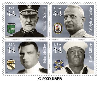 Stamp Announcement 10-05: Distinguished Sailors