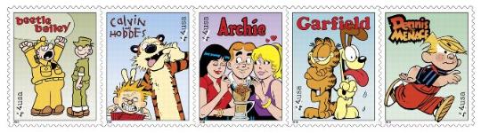 Stamp Announcement 10-19: Sunday Funnies