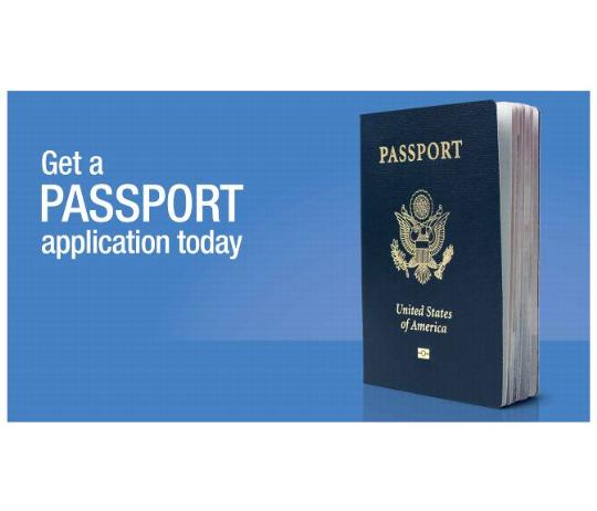 Get a PASSPORT application today