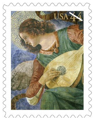 Stamp Announcement 10-25: Angel With Lute