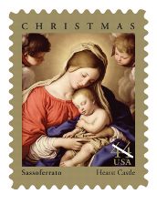Madonna and Sleeping Child (2009) stamp