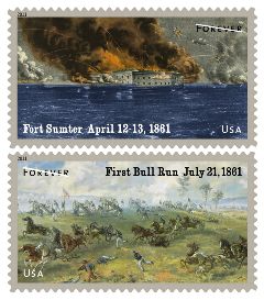 Stamp Announcement 11-19: Civil War: 1861