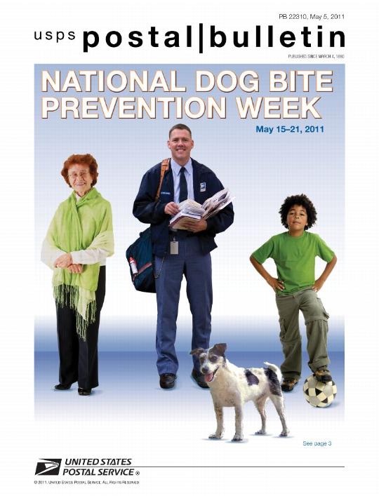 PB 22310, May 5, 2011 Front Cover - NATIONAL DOG BITE PREVENTION WEEK May 15-21, 2011