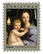 Madonna & Child (Forever) stamp