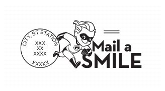 Stamp Announcement 12-30: Mail a Smile - Cancellation