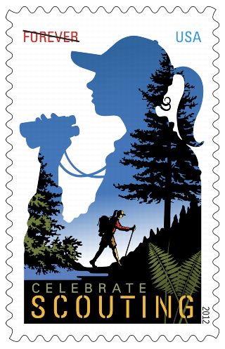 Stamp Announcement 12-35: Celebrate Scouting