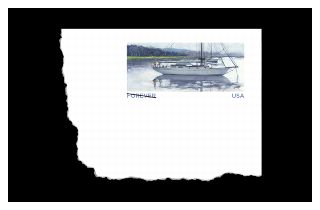Stamp Announcement 12-37: Sailboat Printer-Ready Stamped Card