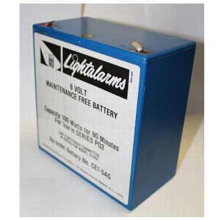 Exhibit F - Emergency LIghting - Small, Sealed Lead Acid Battery