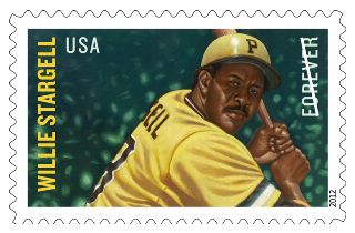 Stamp Announcement 12-40: Major League Baseball All-Stars: Willie Stargell