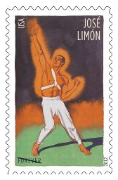 Innovative Choreographers Forever Stamps - Jose Limon
