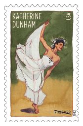 Innovative Choreographers Forever Stamps - Katherine Dunham