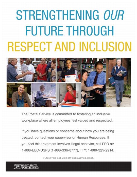 STRENGTHENING OUR FUTURE THROUGH RESPECT AND INCLUSION Poster