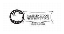 First-Day-of-Sale State Postmark - Washington