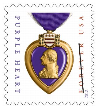 Stamp Announcement 12-47: Purple Heart Medal