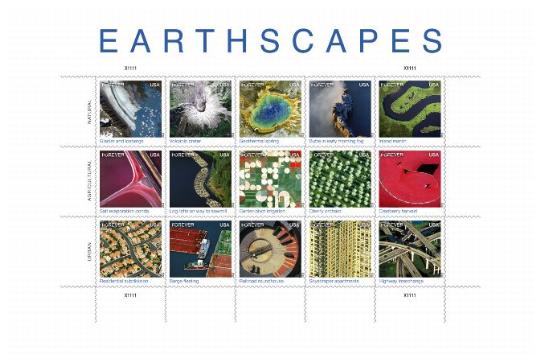 EARTHSCAPES stamp