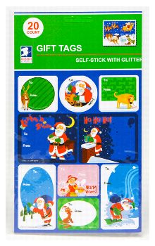 Letters to Santa Package Stickers