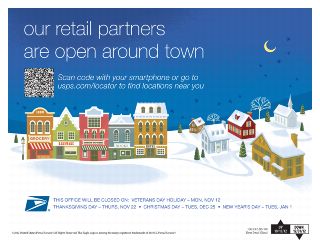 our retail partners are open around town
