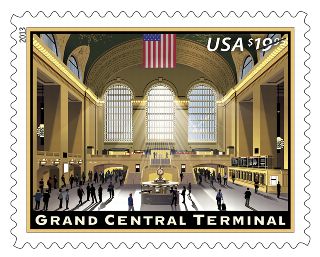 Stamp Announcement 13-11: Grand Central Terminal Stamp