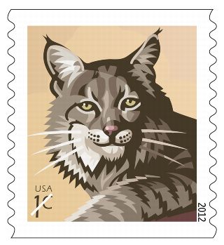 Stamp Announcement 13-32: Bobcat Stamp