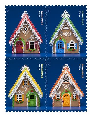 Stamp Announcement 13-46: Gingerbread Houses Stamp