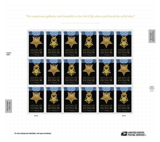 Medal of Honor: World War II Forever Stamps
