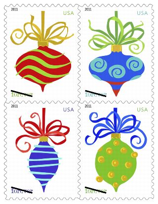 Holiday Stamps 2013 - Holiday Baubles stamp