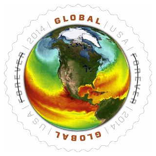 Stamp Announcement 14-24: Global: Sea Surface Temperatures Stamp