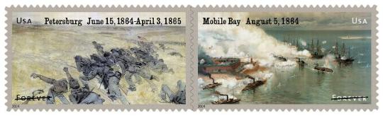 Stamp Announcemnet 14-33: Civil War: 1864 Stamp