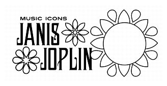 Janis Joplin Stamp Pictorial Postmark Art