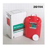 2 gallon Medical Waste container