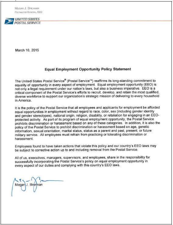 Equal Employment Opportunity Policy Statement