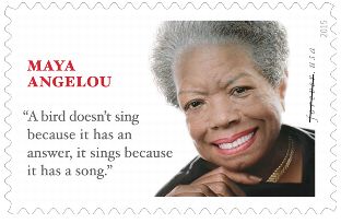 Stamp Announcement 15-16: Maya Angelou Stamp