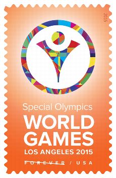 Special Olympics WORLD GAMES LOS ANGELES 2015 Stamp