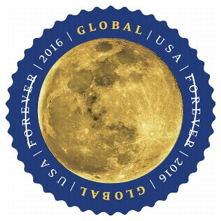 Stamp Announcement 16-09: The Moon Stamp