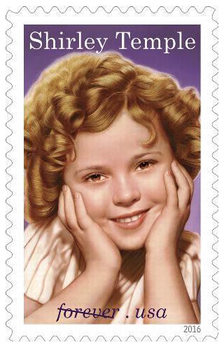Stamp Announcement 16-11: Shirley Temple Stamp