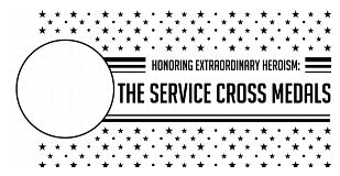 Honoring Extraordianry Heroism: The Service Cross Medals Stamp Pictoral Postmark Art - Blank