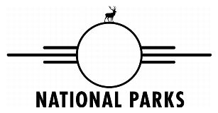 National Park Stamp Pictorial Postmark Art - blank
