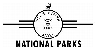 National Parks Stamp Pictorial Postmark Art - complete