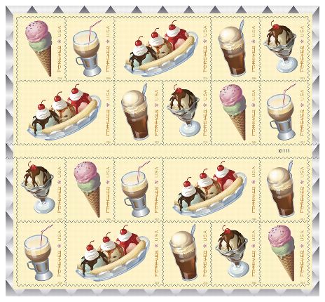 Stamp Announcement 16-23: Soda Fountain Favorites Stamps