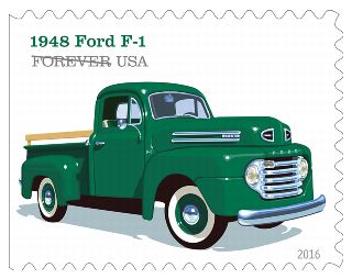 1948 Ford F-1 Stamp