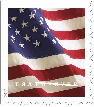 20 Stamps 2019 US Flag Strip of 20 Forever First Class Postage Stamps Patriotic American Celebration 