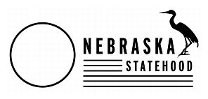Nebraska Statehood Stamp pictorial postmark - blank