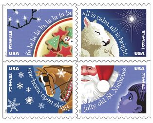 Stamp Announcement 17-38: Christmas Carols Stamps