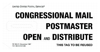 Congressional Mail graphic