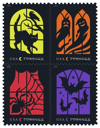 FDOI: Spooky Silhouettes Stamps