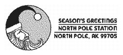 North Pole Banner