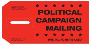 Political Campaign Mailing graphic