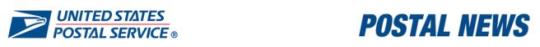 USPS Postal News Banner USPS Postal News Banner