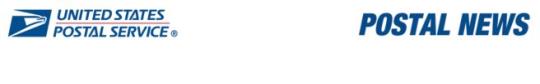 USPS Postal News Banner USPS Postal News Banner