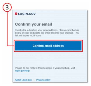 Screen Shot: Step 3: Confirming Your Email Address